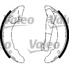 554852 VALEO Комплект тормозных колодок