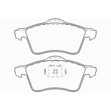 P 85 047 BREMBO Комплект тормозных колодок, дисковый тормоз