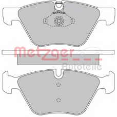 1170203 METZGER Комплект тормозных колодок, дисковый тормоз