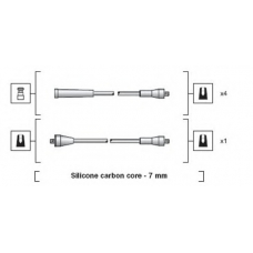 941318111168 MAGNETI MARELLI Комплект проводов зажигания