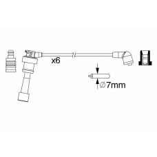 0 986 357 218 BOSCH Комплект проводов зажигания