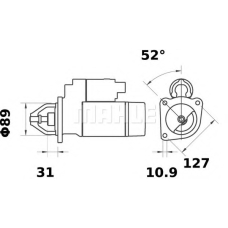 MS 69 MAHLE Стартер