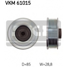 VKM 61015 SKF Паразитный / ведущий ролик, поликлиновой ремень