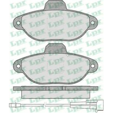05P462 LPR Комплект тормозных колодок, дисковый тормоз