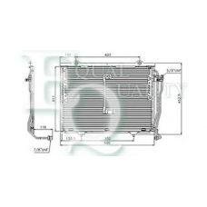 CO0111 EQUAL QUALITY Конденсатор, кондиционер