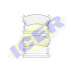 180971 ICER Комплект тормозных колодок, дисковый тормоз