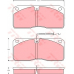 GDB5057 TRW Комплект тормозных колодок, дисковый тормоз
