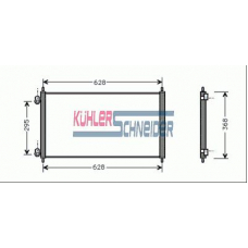 0121701 KUHLER SCHNEIDER Конденсатор, кондиционер