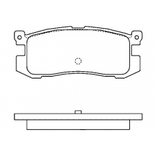 21558 130  0 4 T4067 TEXTAR Колодки тормозные