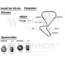 F904476V FLENNOR Комплект ремня грм