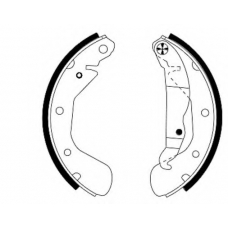 8DB 355 022-691 HELLA PAGID Комплект тормозных колодок