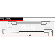 DRL09 DELCO REMY Комплект проводов зажигания