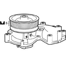 VKPC 83618 SKF Водяной насос