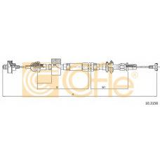 10.3158 COFLE Трос, управление сцеплением