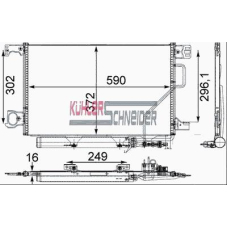 0320271 KUHLER SCHNEIDER Конденсатор, кондиционер