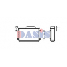 199020N AKS DASIS Теплообменник, отопление салона