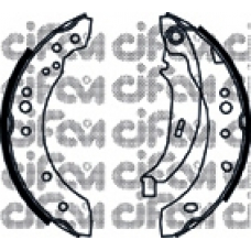 153-513 CIFAM Комплект тормозных колодок