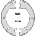 M784 MGA Комплект тормозных колодок, стояночная тормозная с