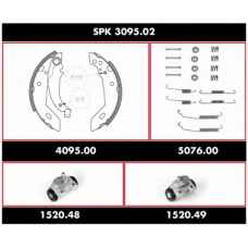 SPK 3095.02 ROADHOUSE Комплект тормозов, барабанный тормозной механизм