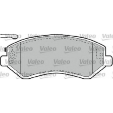 598414 VALEO Комплект тормозных колодок, дисковый тормоз