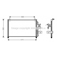 DW5013 Prasco Конденсатор, кондиционер