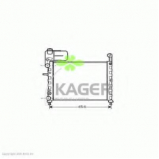 31-0394 KAGER Радиатор, охлаждение двигателя
