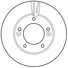 562818BC BENDIX Тормозной диск