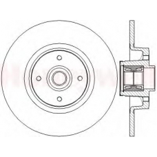 562377B BENDIX Тормозной диск