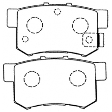 PN-8397 JNBK Колодки тормозные