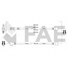 83370 FAE Комплект проводов зажигания