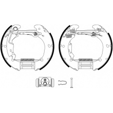 8DB 355 022-891 HELLA Комплект тормозных колодок