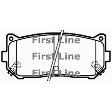 FBP3425 FIRST LINE Комплект тормозных колодок, дисковый тормоз