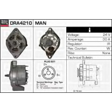 DRA4210 DELCO REMY Генератор