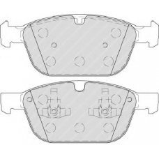 FDB4238 FERODO Комплект тормозных колодок, дисковый тормоз
