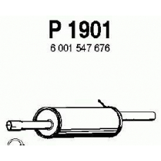 P1901 FENNO Глушитель выхлопных газов конечный