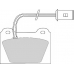 FD459A NECTO Комплект тормозных колодок, дисковый тормоз