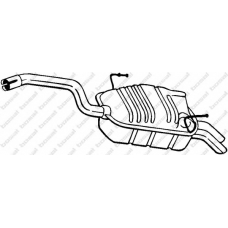 190-903 BOSAL Глушитель выхлопных газов конечный