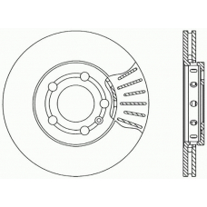 BDR1730.20 OPEN PARTS Тормозной диск