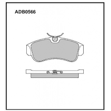 ADB0566 Allied Nippon Тормозные колодки