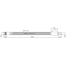 VBJ176 MOTAQUIP Тормозной шланг