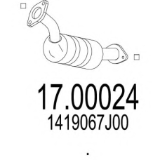 17.00024 MTS Сажевый / частичный фильтр, система выхлопа ОГ