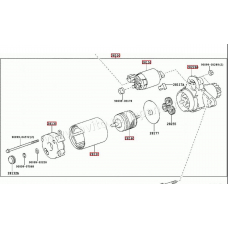 28100-28083 TOYOTA Рукоятка рычага переключения передач