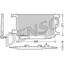 DCN17026 DENSO Конденсатор, кондиционер