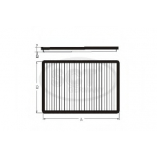 SA 1219 SCT Фильтр, воздух во внутренном пространстве