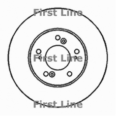 FBD1039 FIRST LINE Тормозной диск