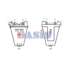 167060N AKS DASIS Интеркулер