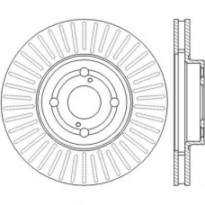 562435JC JURID Тормозной диск