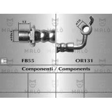 80142 Malo Тормозной шланг