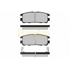 PA1031 BRAKE ENGINEERING Комплект тормозных колодок, дисковый тормоз