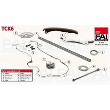 TCK6 FAI AutoParts Комплект цели привода распредвала